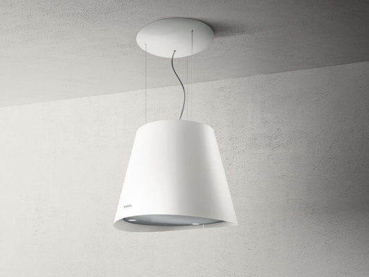 Elica - EASY - Iconic - 20 1/4" W x 15 1/4" D x 15 1/4" H, White - Island Hoods- EES320WT