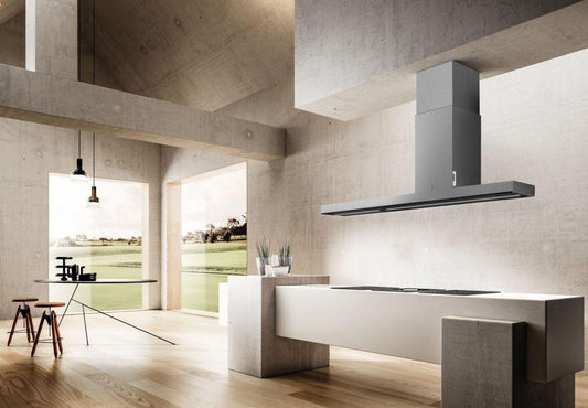Elica - HAIKU ISLAND - Iconic - 70 7/8" W x 12 7/8" D x  3 1/8" H, Stainless - Island Hoods- EHI670SS