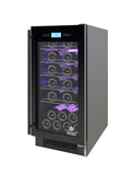 Vinotemp 32-Bottle Single-Zone Wine Cooler - EL-32COMM-B