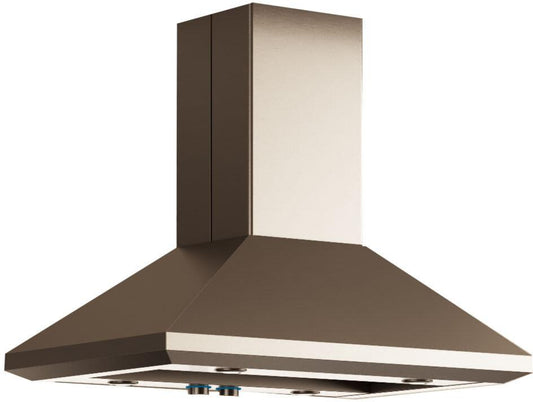 Elica - LEONE ISLAND - Elica Pro - 36" W x 27" D x 12 3/4" H, Stainless - Island Hoods - ELI136S2