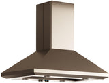 Elica - LEONE ISLAND - Elica Pro - 36" W x 27" D x 12 3/4" H, Stainless - Island Hoods - ELI136S2
