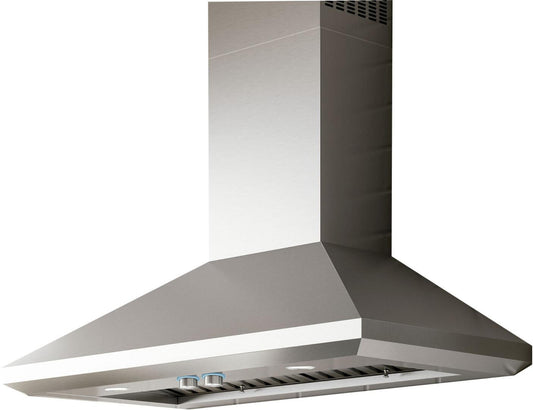 Elica - LEONE - Elica Pro - 30" W x 24" D x 12 1/8" H, 600 CFM Internal,  Stainless - Wall Mount Hoods - ELN630S2