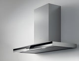 Elica - STONEY - Techne Plus - 36" W x 19 11/16" D x 5" H, Stainless & Black Glass - Wall Mount Hoods - EST636SS