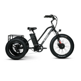 OX E-Bikes 500W Pro T-1 Fat Tire Cargo Electric Bike - EB-OX-T1PRO-BLK