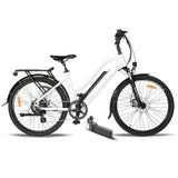 T4B 500W Hiko Pulse Low Step Electric Bike - EB-500WHIKOPLSLWSTP-WHT