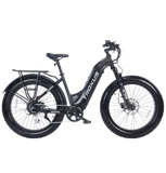 Troxus 750W 26" Explorer Step-Thru Fat Tire Electric Bike  - EB-TX-EXPL-ST-BLK