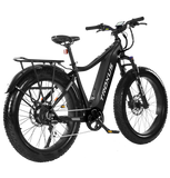 Troxus 750W 26" Explorer Step Over Fat Tire Electric Bike - EB-TX-EXPL-SO-BLK