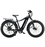 Troxus 750W 26" Explorer Step Over Fat Tire Electric Bike - EB-TX-EXPL-SO-BLK
