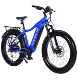 Troxus 750W 26" Explorer Step Over Fat Tire Electric Bike - EB-TX-EXPL-SO-BLK