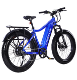 Troxus 750W 26" Explorer Step Over Fat Tire Electric Bike - EB-TX-EXPL-SO-BLK