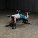 iDeal Body-Solid Olympic Leverage Exercise Bench with Leg Developer FID46 - FID46