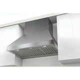 Faber Camino Wall Mount Range Hood With Size Options In Stainless Steel - CAPR48SS1200