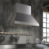 Faber Camino Wall Mount Range Hood With Size Options In Stainless Steel - CAPR48SS1200