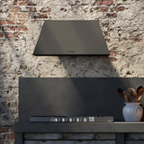 Faber Chloe Wall Mount Range Hood In Matte Black With Size Options - CHLO28BK600