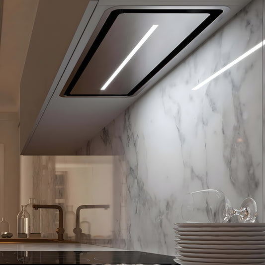 Faber Inca In-Light Range Hood Insert With Size Options In Stainless Steel - INLT28SSV
