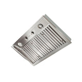Faber Inca Pro Plus Range Hood Insert With Size Options In Stainless Steel - INPL4822SSNB-B