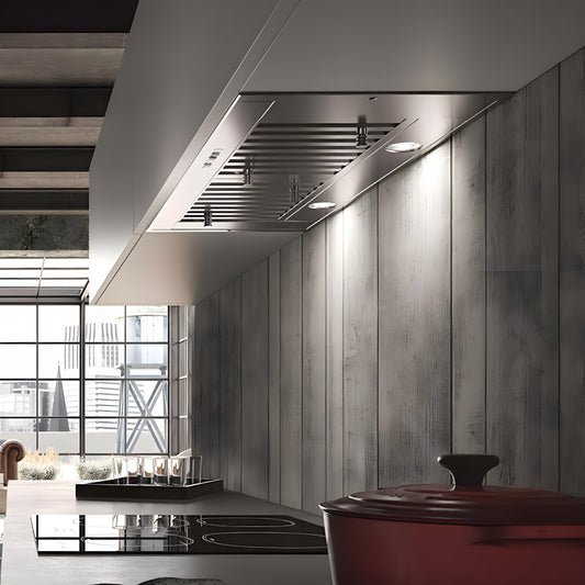 Faber Inca SD Range Hood Insert With Size Options In Stainless Steelf - INSD29SSV