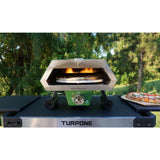 Turpone Ronzio 12" Rotating Pizza Oven - TUR-RONZIO12-BL (Black)