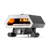 Turpone Ronzio 12" Rotating Pizza Oven - TUR-RONZIO12-BL (Black)