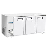 Frigos 89" Three Door Stainless Steel Back Bar Refrigerator - FGA-BBR-3D-90
