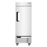 Frigos  24.25'' Bottom Mounted (1) Solid Door Reach-In Freezer 8.3 Cu. Ft. - FGA-BMF-1D-24