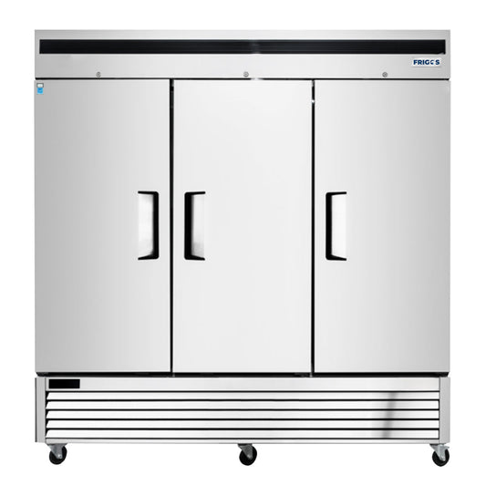 Frigos81.90'' Bottom Mount Reach-In Three Door Freezer 68 Cu. Ft. -  FGA-BMF-3D-82