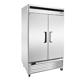 Frigos 54.40'' Bottom Mounted (2) Solid Door Reach-In Refrigerator 46.77 Cu. Ft. - FGA-BMR-2D-54