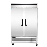Frigos 54.40'' Bottom Mounted (2) Solid Door Reach-In Refrigerator 46.77 Cu. Ft. - FGA-BMR-2D-54