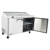 Frigos 60" Two Door Refrigerated Sandwich Prep Table (16) 1/6 size pans -  FGA-SPT-16P-60