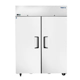 Frigos  51.75'' Top Mounted (2) Solid Door Reach-In Freezer 43.2 Cu Ft. - FGA-TMF-2D-52