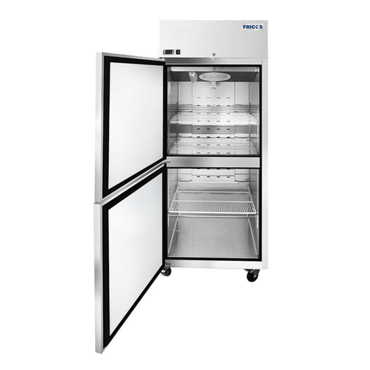 Frigos FGA-TMF-2HD-29-L 28.75'' Top Mounted (2) Half Door Reach-In Freezer 21.4 Cu Ft. Left Hinged - FGA-TMF-2HD-29-L
