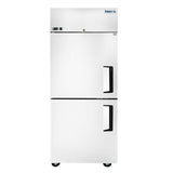 Frigos FGA-TMF-2HD-29-L 28.75'' Top Mounted (2) Half Door Reach-In Freezer 21.4 Cu Ft. Left Hinged - FGA-TMF-2HD-29-L