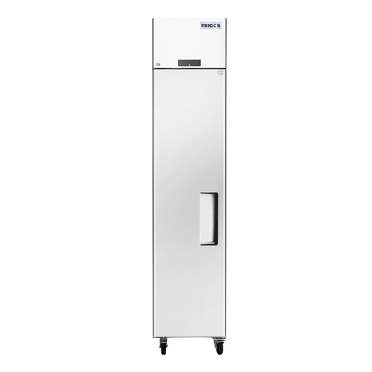 Frigos FGA-TMR-1D-18-L 18" One Door Top Mount Slim Reach In Refrigerator 13 Cu. Ft. Left Hinged - FGA-TMR-1D-18-L