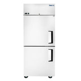 Frigos FGA-TMR-2HD-29-L 28.70'' Top Mounted (2) Half Door Reach-In Refrigerator 21.4 Cu. Ft. Left Hinged - FGA-TMR-2HD-29-L