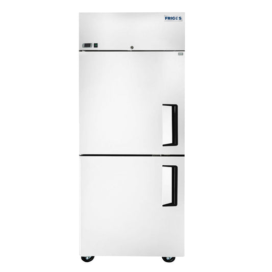 Frigos FGA-TMR-2HD-29-L 28.70'' Top Mounted (2) Half Door Reach-In Refrigerator 21.4 Cu. Ft. Left Hinged - FGA-TMR-2HD-29-L