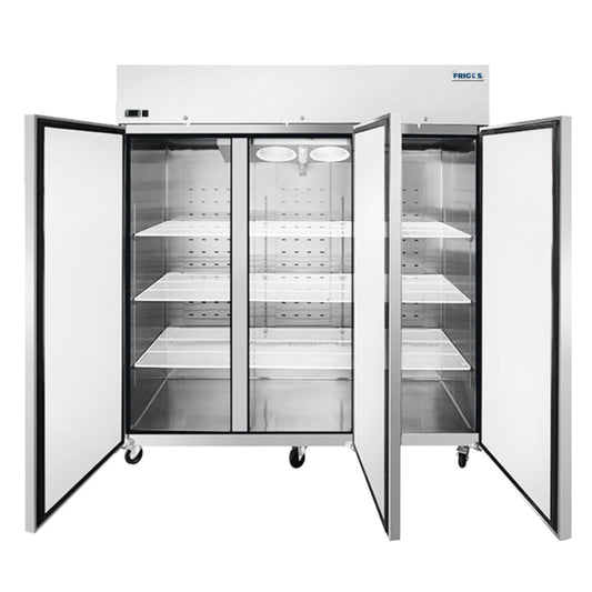 Frigos  77.80" Top Mount Reach In Three Door Refrigerator 64.9 Cu. Ft. - FGA-TMR-3D-78