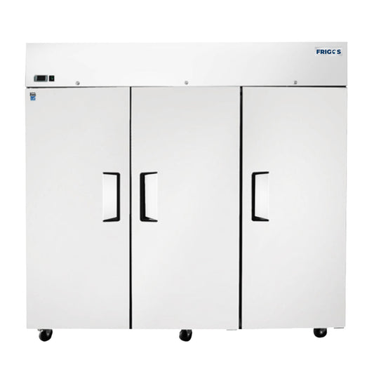 Frigos  77.80" Top Mount Reach In Three Door Refrigerator 64.9 Cu. Ft. - FGA-TMR-3D-78