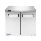 Frigos36" Two Door Undercounter Freezer - FGA-UCF-2D-36