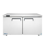 Frigos  60" Two Door Undercounter Freezer - FGA-UCF-2D-60