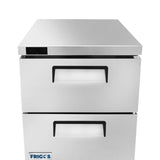 Frigos 27" Two Drawer Undercounter Refrigerator - FGA-UCR-2DR-28