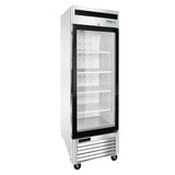 Frigos Stainless Steel Glass Door Reach-In Freezer Frigos FGA-BMF-1GD-27 19.1 Cu. Ft. - FGA-BMF-1GD-27