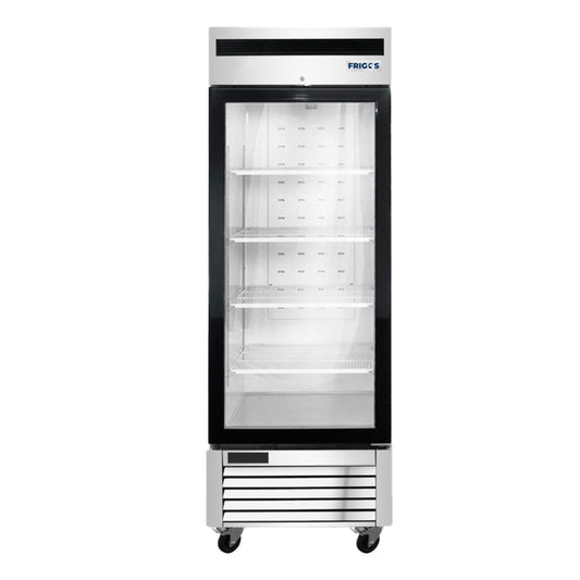 Frigos Stainless Steel Glass Door Reach-In Refrigerator Frigos&nbsp; 19.1 Cu. Ft. - FGA-BMR-1GD-27
