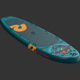 Retrospec Weekender Crew Multi-Person Inflatable Stand Up Paddle Board 12’ - 5745