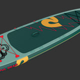 Retrospec Weekender Plus Inflatable Stand Up Paddle Board Kayak Hybrid 10'6" - 5401