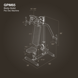 iDeal Body-Solid Plate Loaded Pec Deck - GPM65