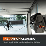 Giraffe Tools Grandfalls Retractable Pressure Washer 2.0 GPM 2400 PSI (Upgraded Model) New - HP135-G30B