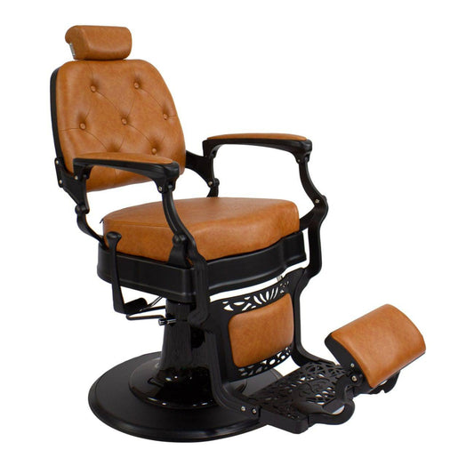 Berkeley ADAMS Vintage Barber Chair - HON-BBCHR-52023-BLK