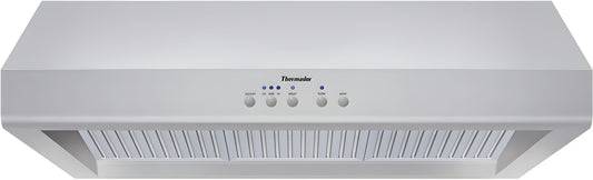 Thermador HPWB36FS Pro-Style Canopy Wall Hood, 36", 1200 CFM, Internal Blower – 7156287799389