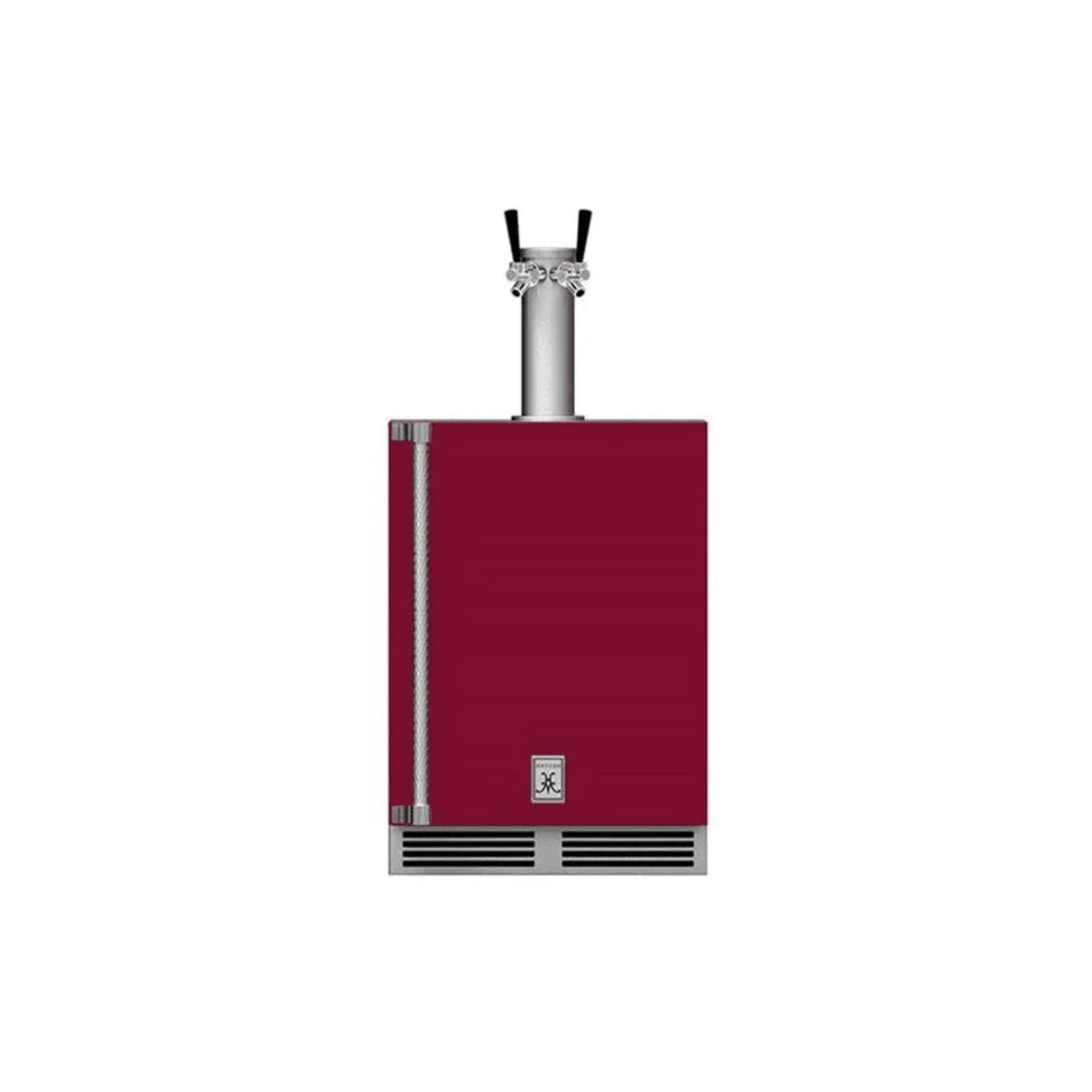 Hestan 24-Inch Outdoor Rated Double Faucet Beer Dispenser - GFDSR242-SS