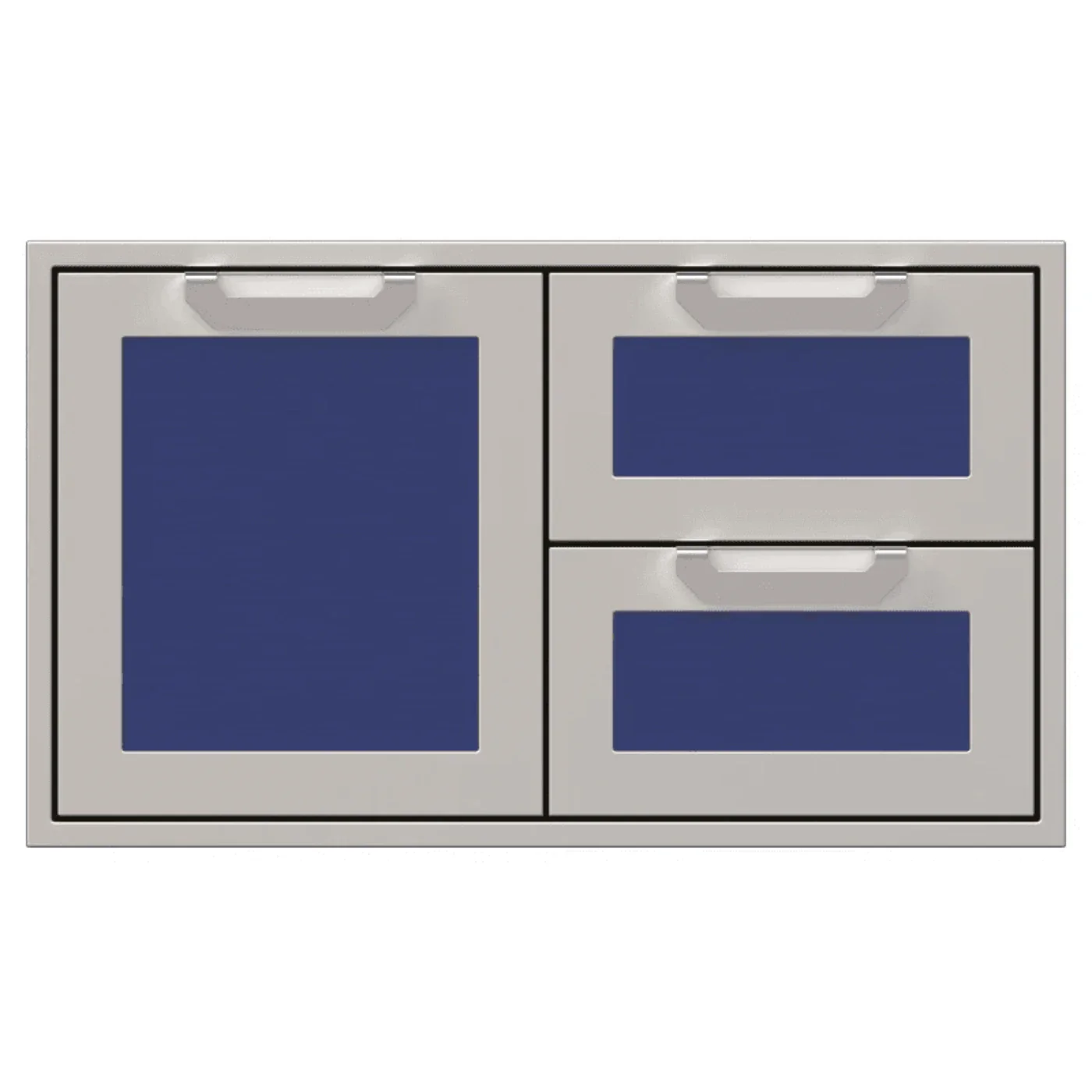 Hestan 36-Inch Double Drawer and Storage Door Combination - AGSDR36-SS